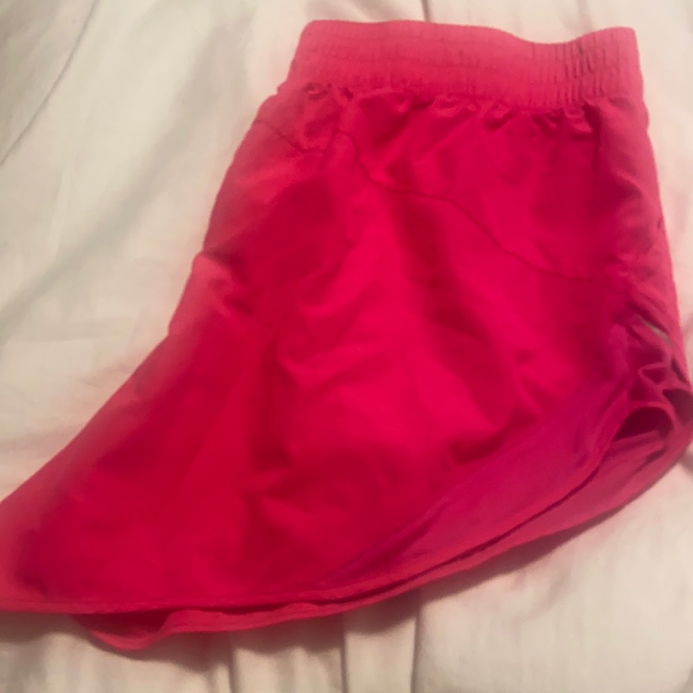 Athletic works workout shorts! Hot pink!